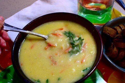 Гороховый суп пюре