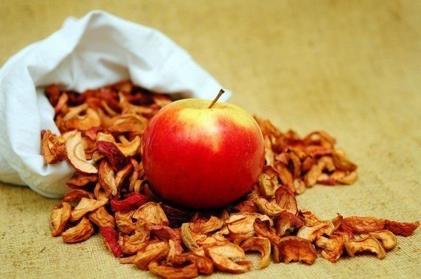 Заготовки из сушеных яблок